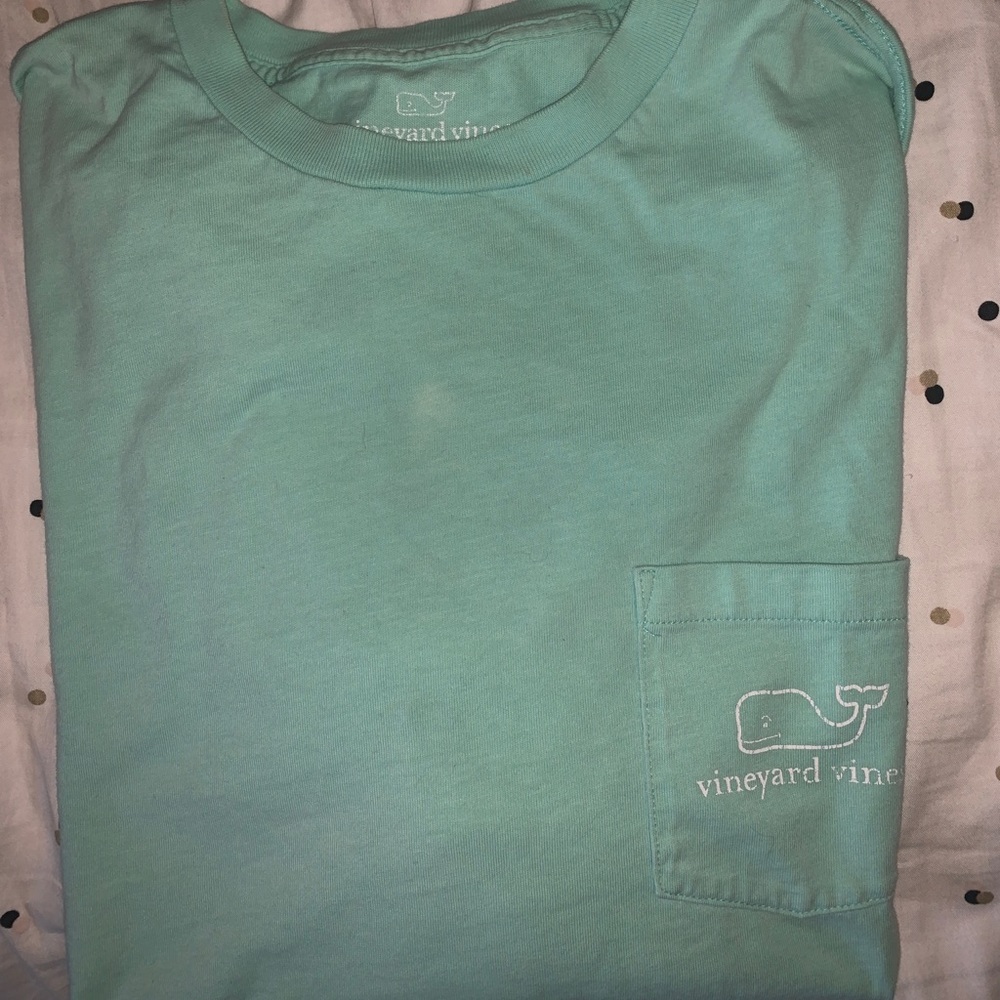 Vineyard vines men’s small long sleeve mint color